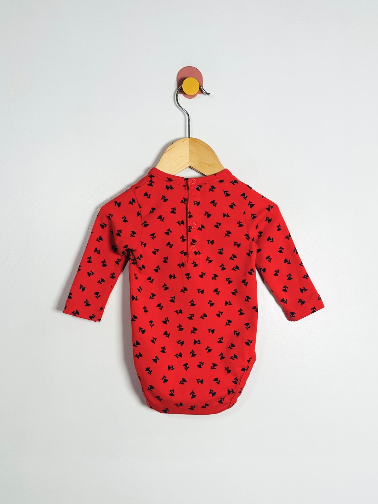 Tiny Cottons Floral Bodysuit / 6M