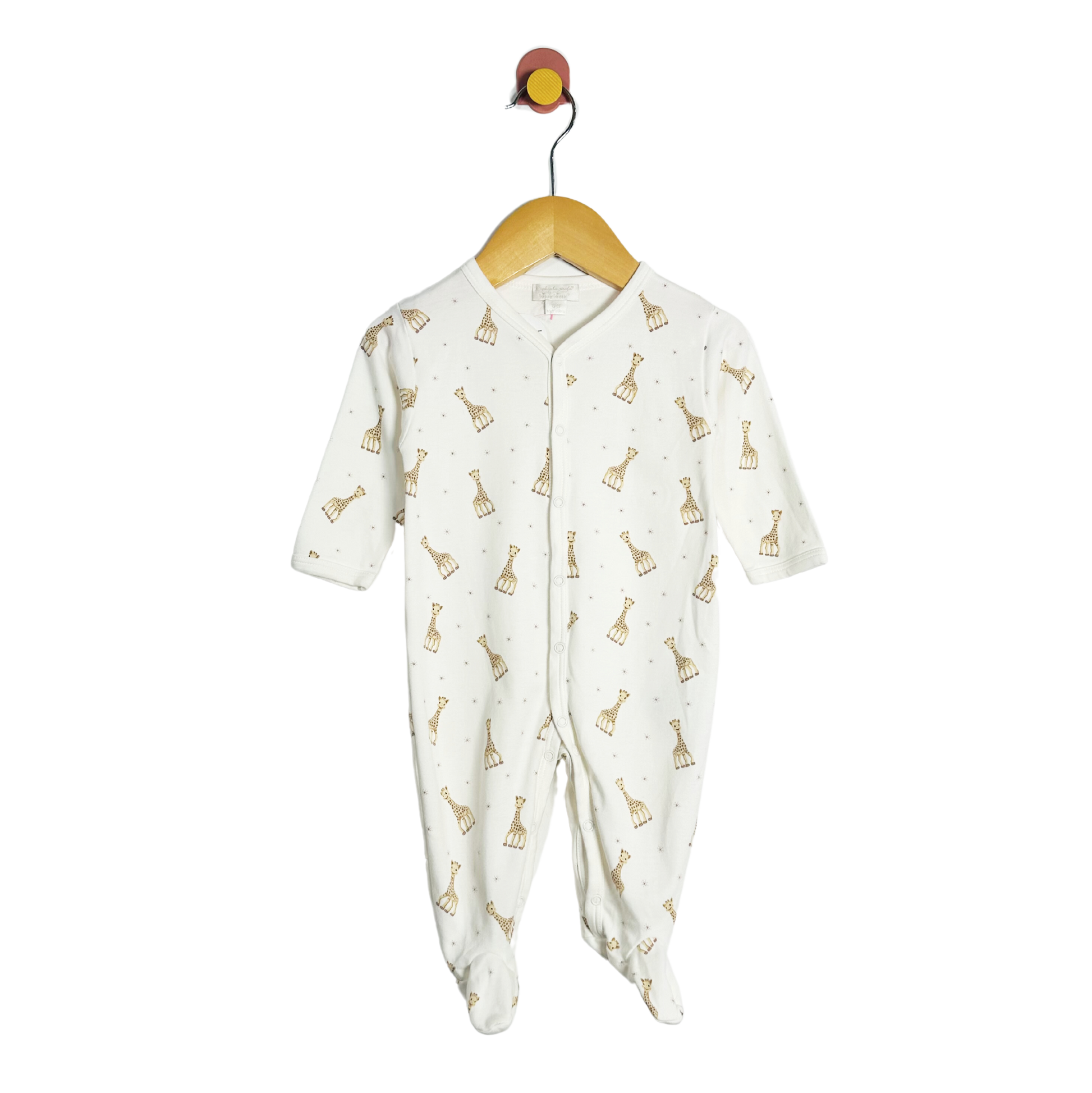 Kissy Kissy Sophie la Girafe Onesie / 6-9M