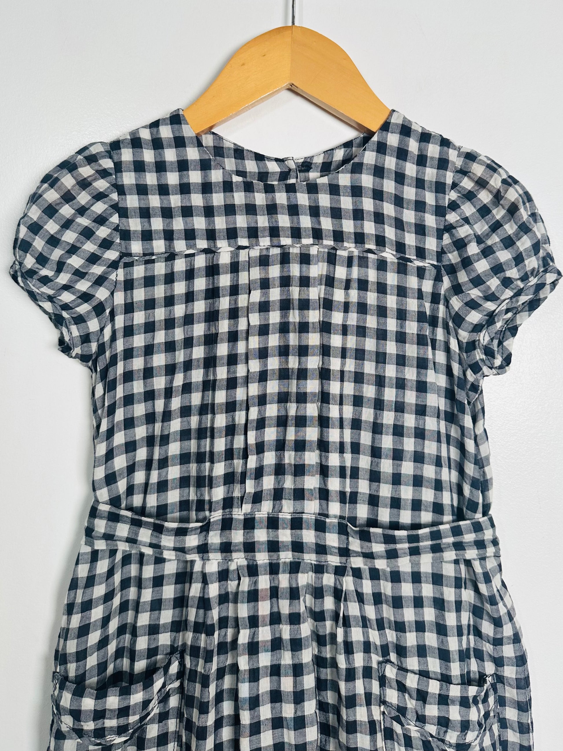 Soor Ploom Gingham Dress / 8-9Y