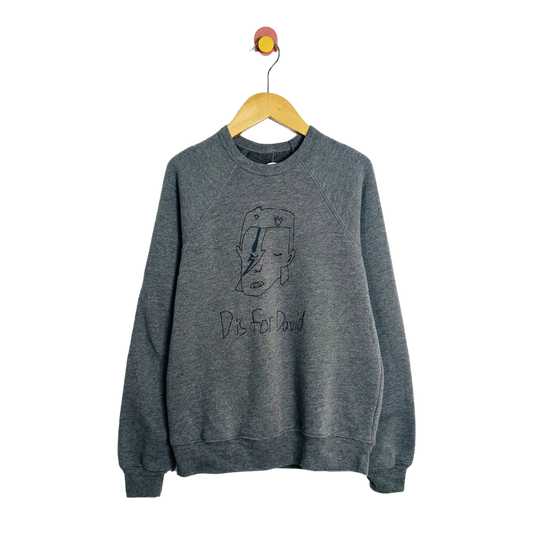 Anchors-n-Astroroids D is for David Sweatshirt / 12Y