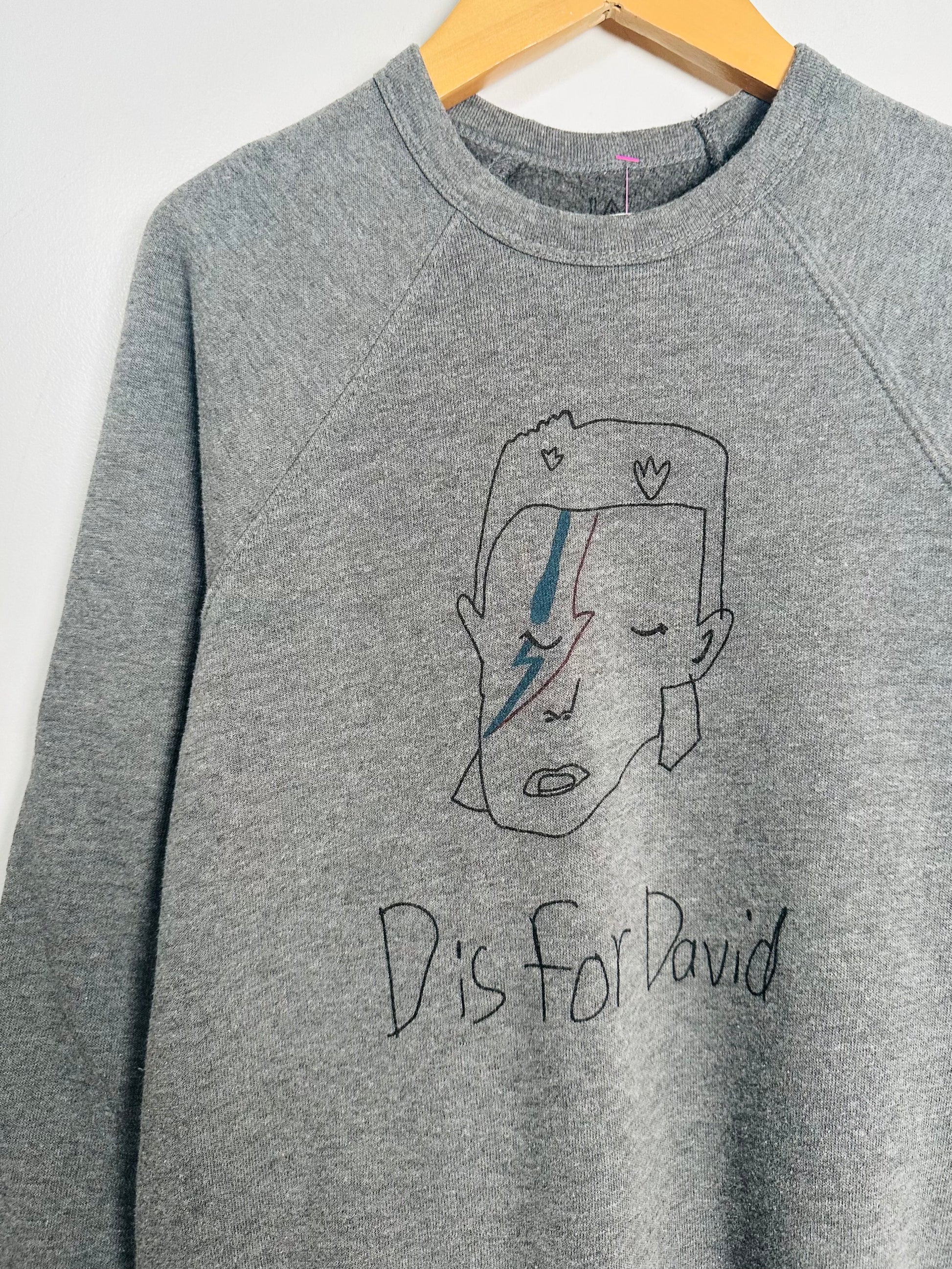 Anchors-n-Astroroids D is for David Sweatshirt / 12Y