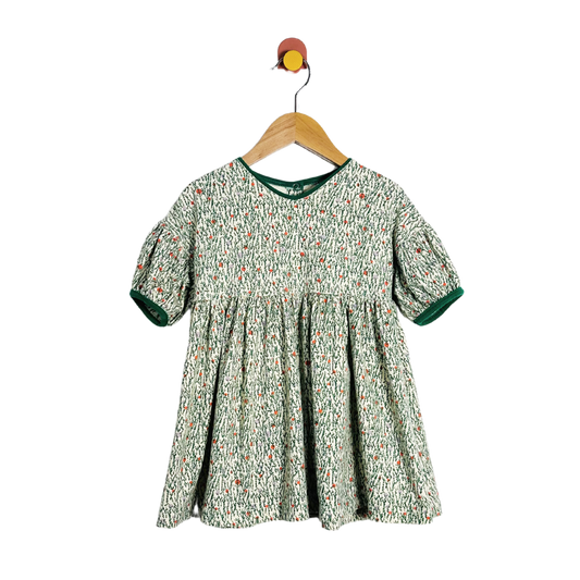 Ba*Ba Floral Dress / 2T