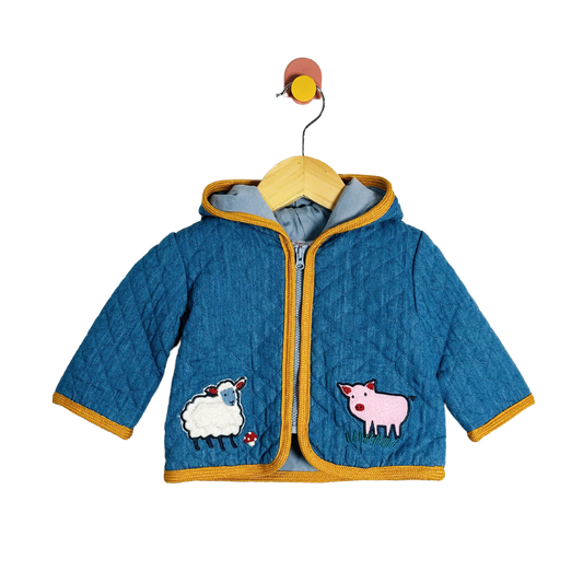 Hanna Andersson Farm Jacket / 0-3M