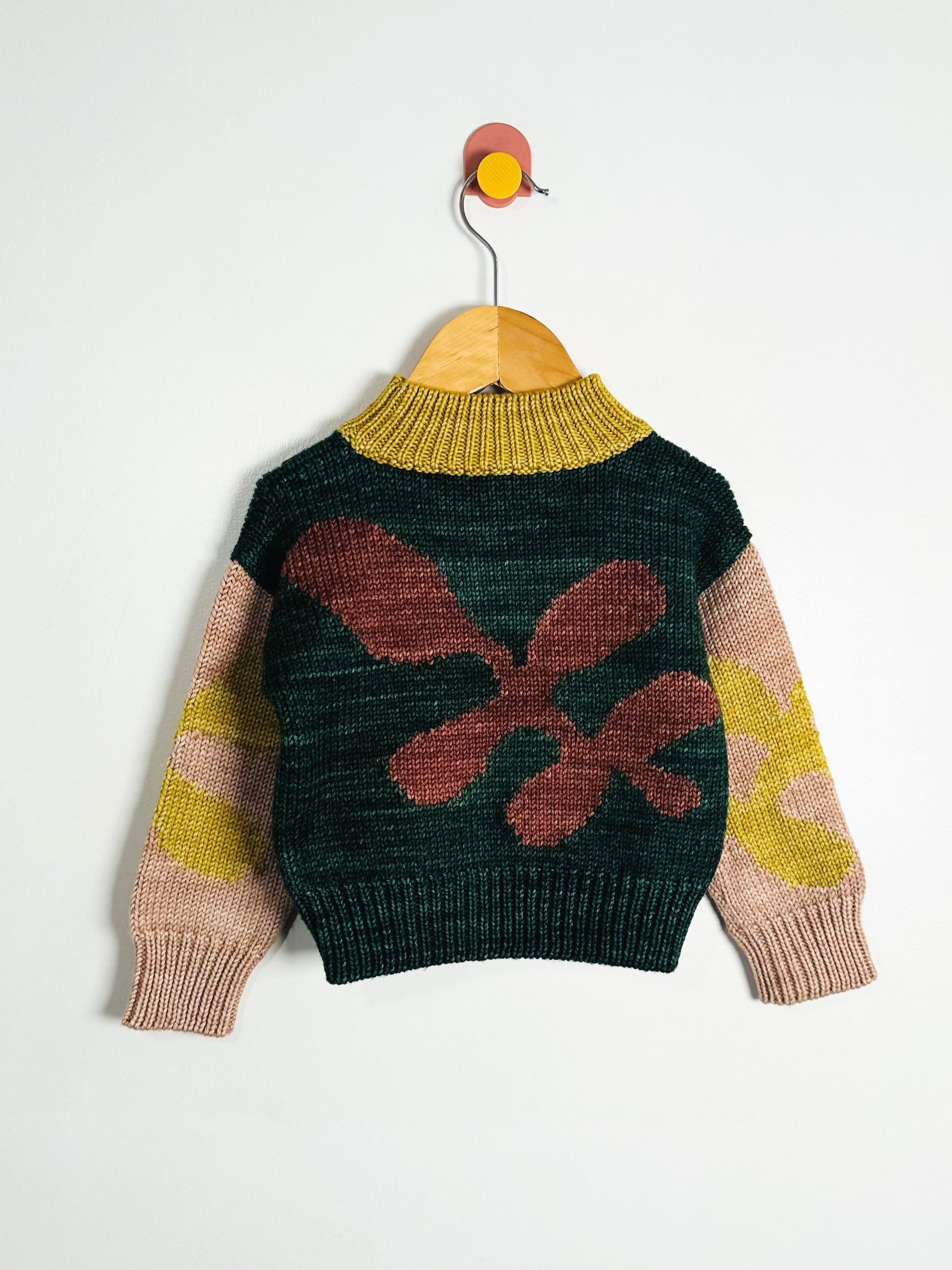 Misha & Puff Leaf Sweater / 2-3Y