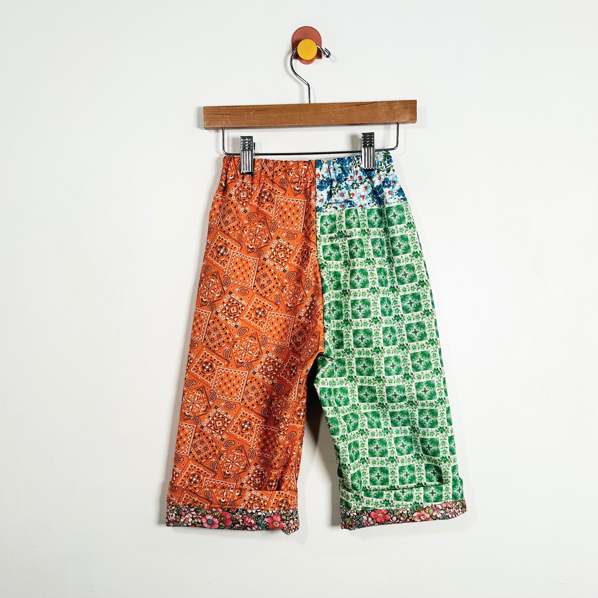 Mmoody Kids Patchwork Pants / 3T