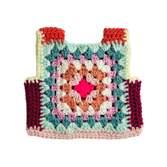 Lulaland Marvelous Crochet Vest / 12-18M