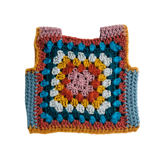 Lulaland Marvelous Crochet Vest / 2-4Y