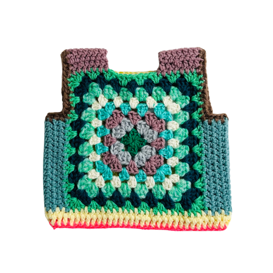 Lulaland Marvelous Crochet Vest / 4-6Y