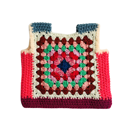 Lulaland Marvelous Crochet Vest / 4-6Y