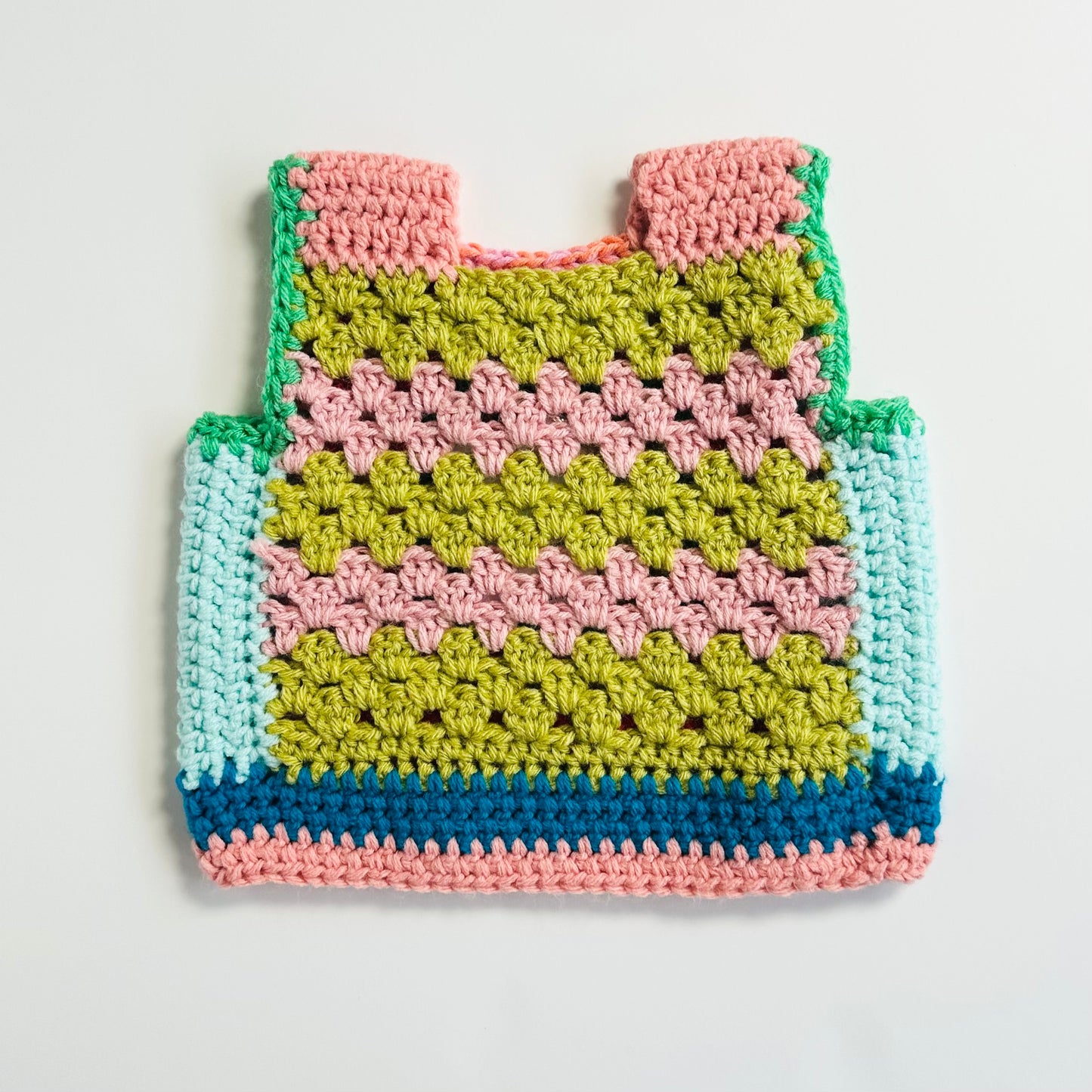 Lulaland Marvelous Crochet Vest / 4-6Y