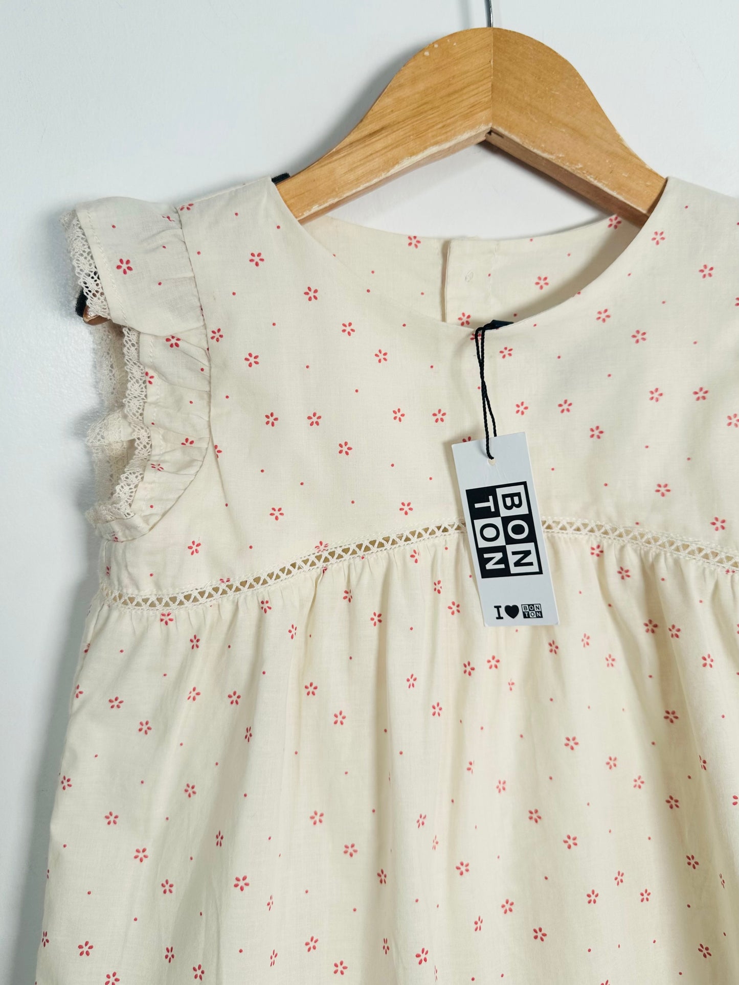 Bonton Floral Shift Dress / 2Y