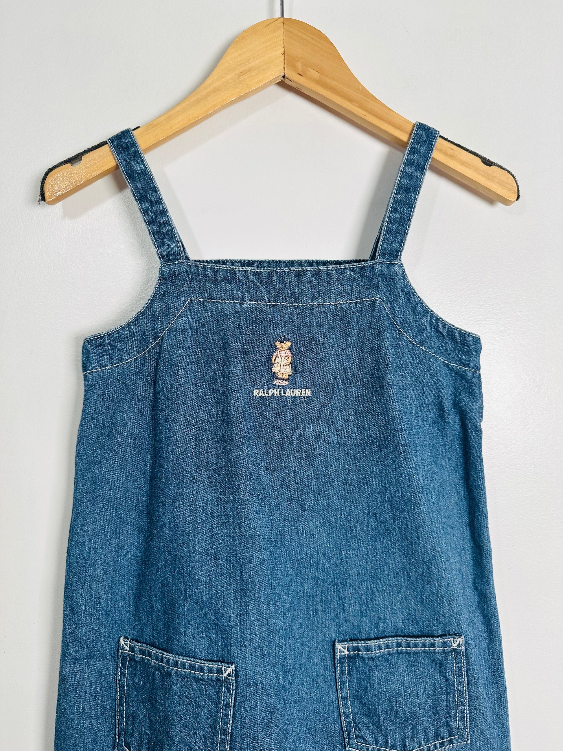 Ralph Lauren Denim Jumper / 6Y