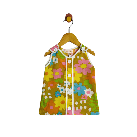 Joonbird Floral Mod Dress / 12-18M