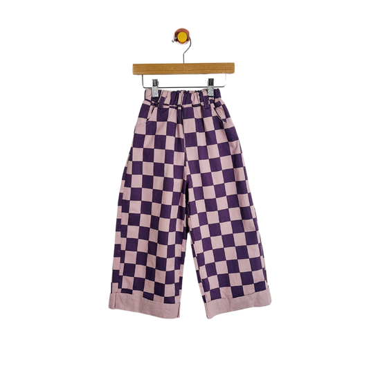 Kumai Checkered Pants / 4-5Y