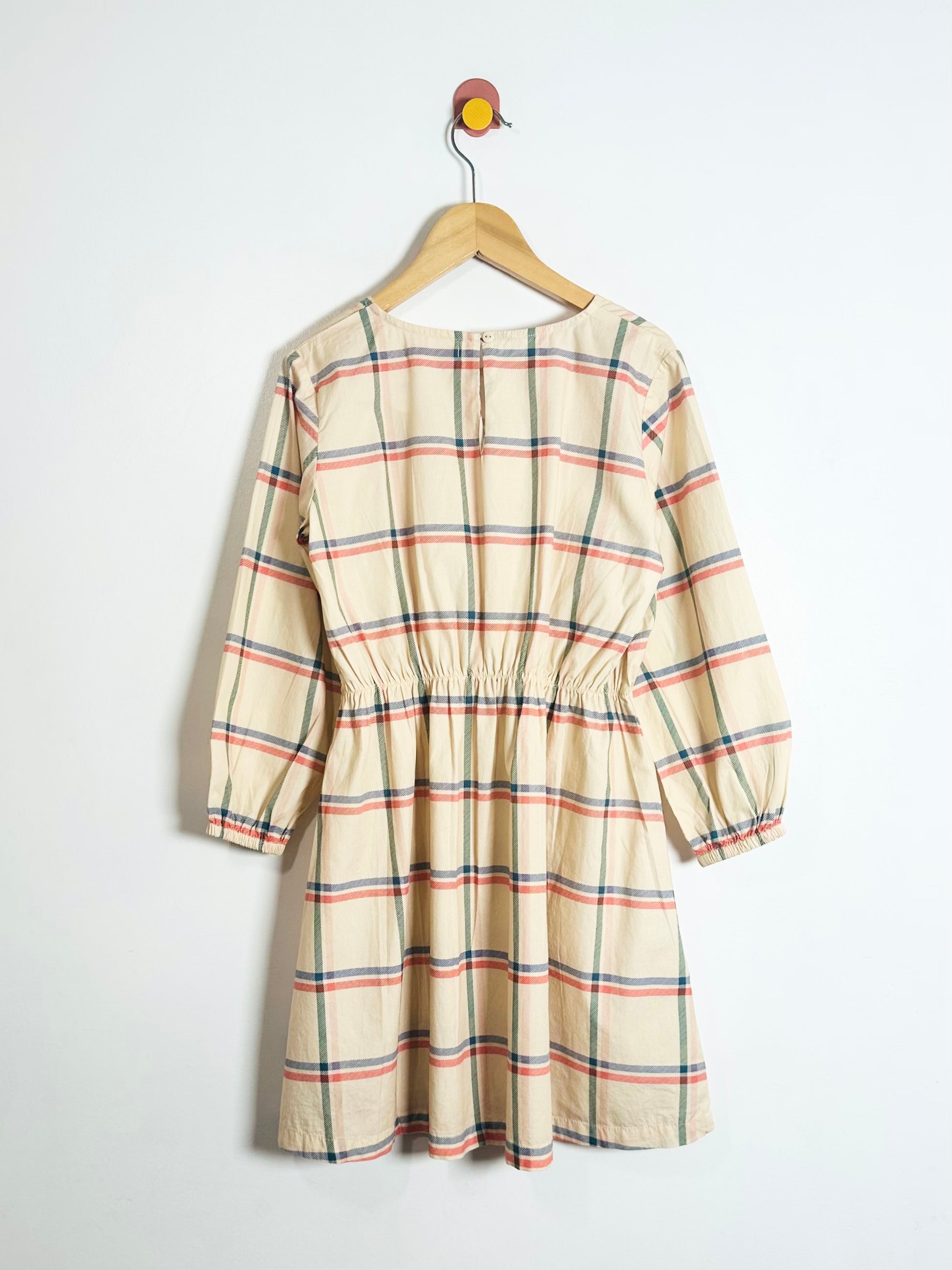 Tiny Cottons Check Dress / 8Y
