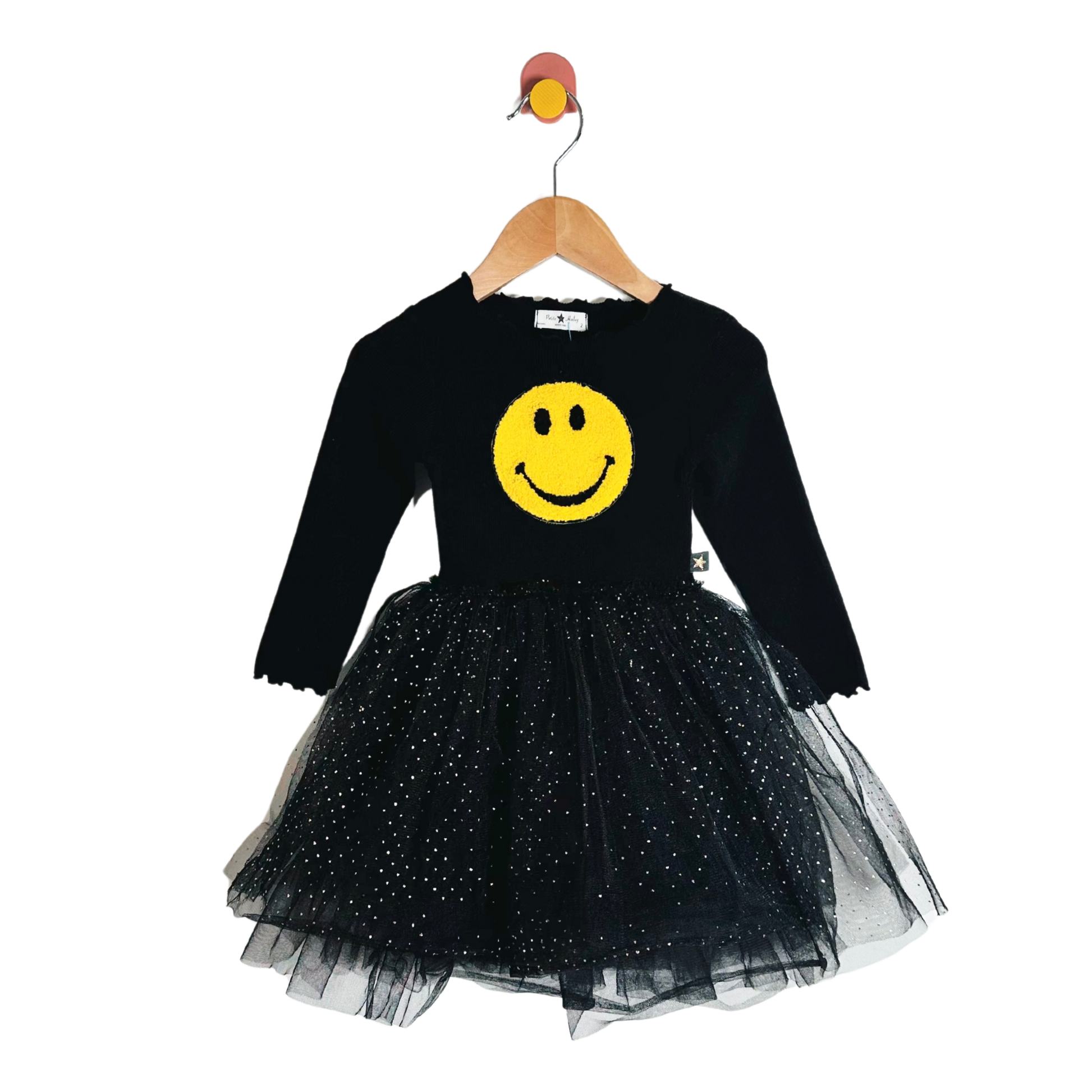  Petite Hailey Smiley Tulle Dress / 2Y