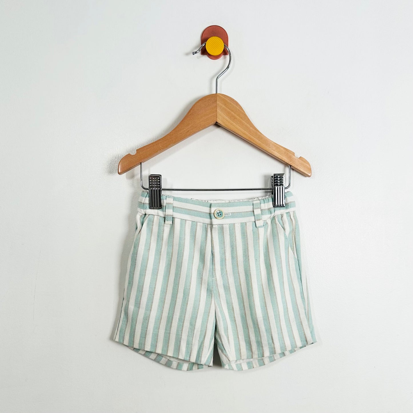 Abel & Lula Linen Short Set / 18M