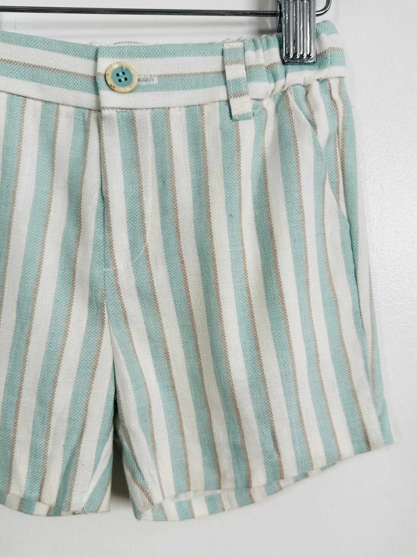 Abel & Lula Linen Short Set / 18M