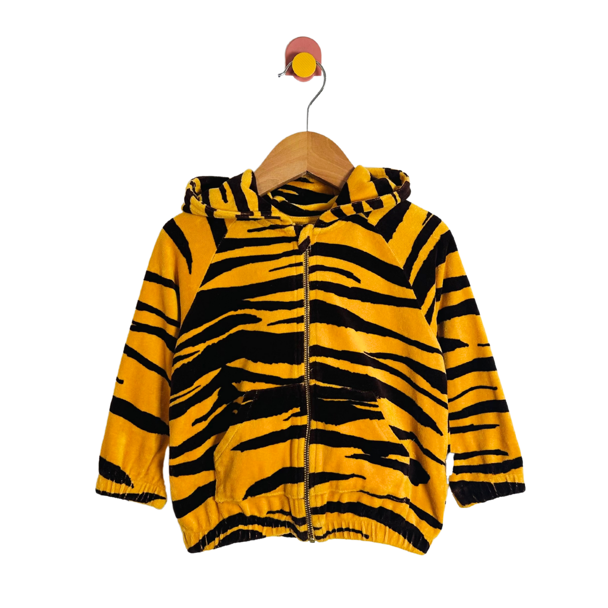 Mini Rodini Tiger Hoodie / 1.5-3Y