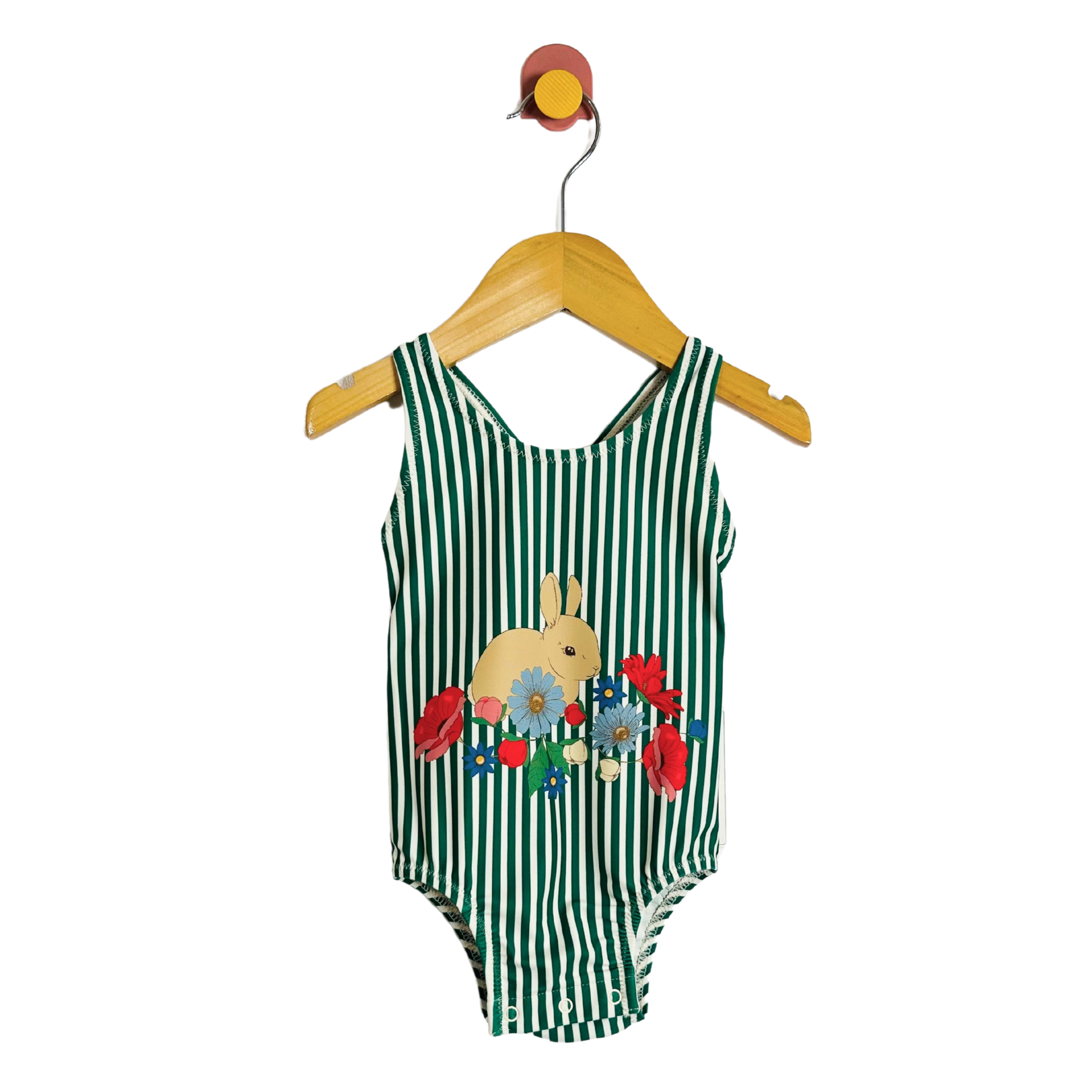 Konges Slojd Stripe Bunny Swimsuit / 9M