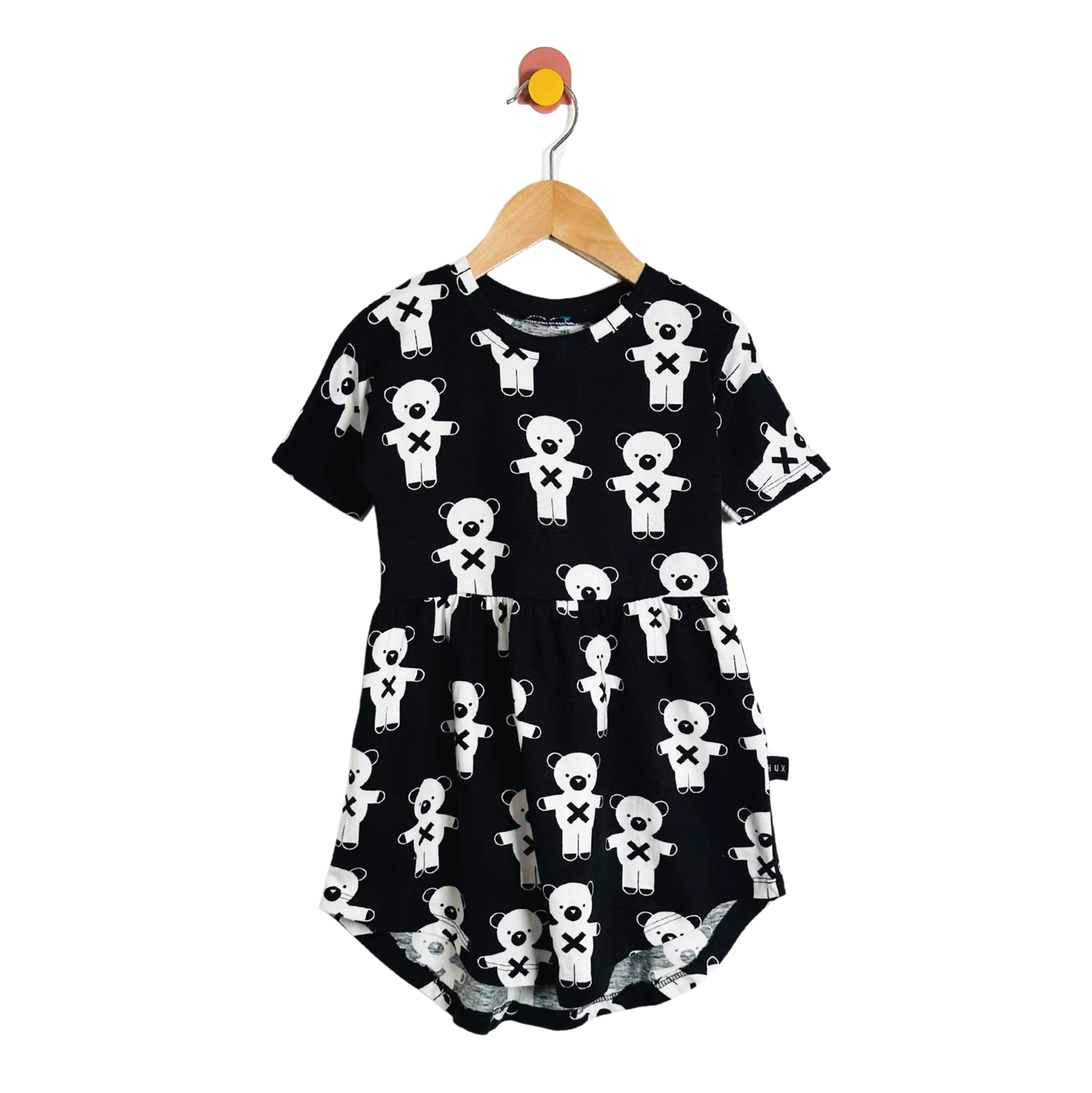 Huxbaby Bear Logo Dress / 3Y