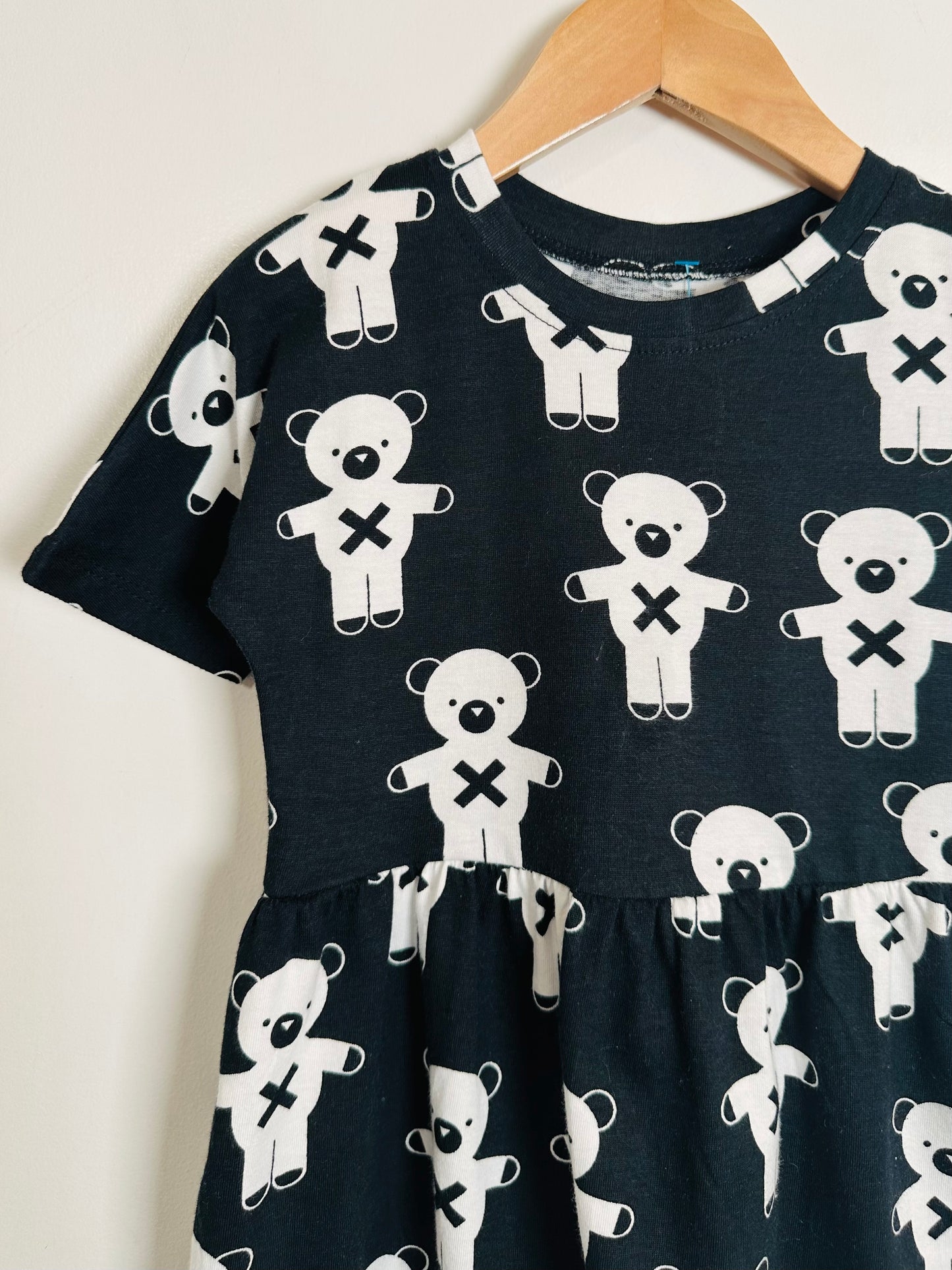 Huxbaby Bear Logo Dress / 3Y