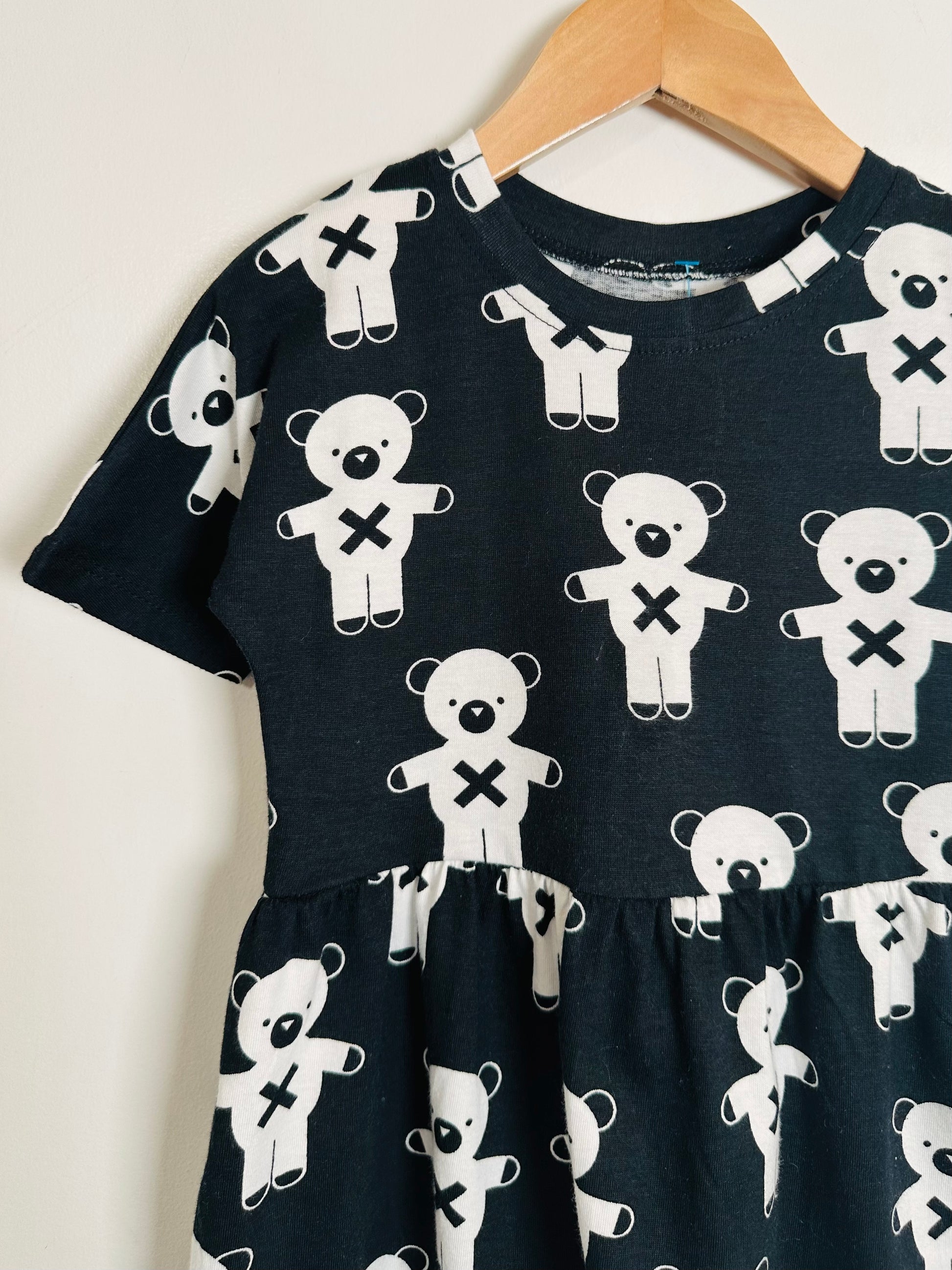 Huxbaby Bear Logo Dress / 3Y