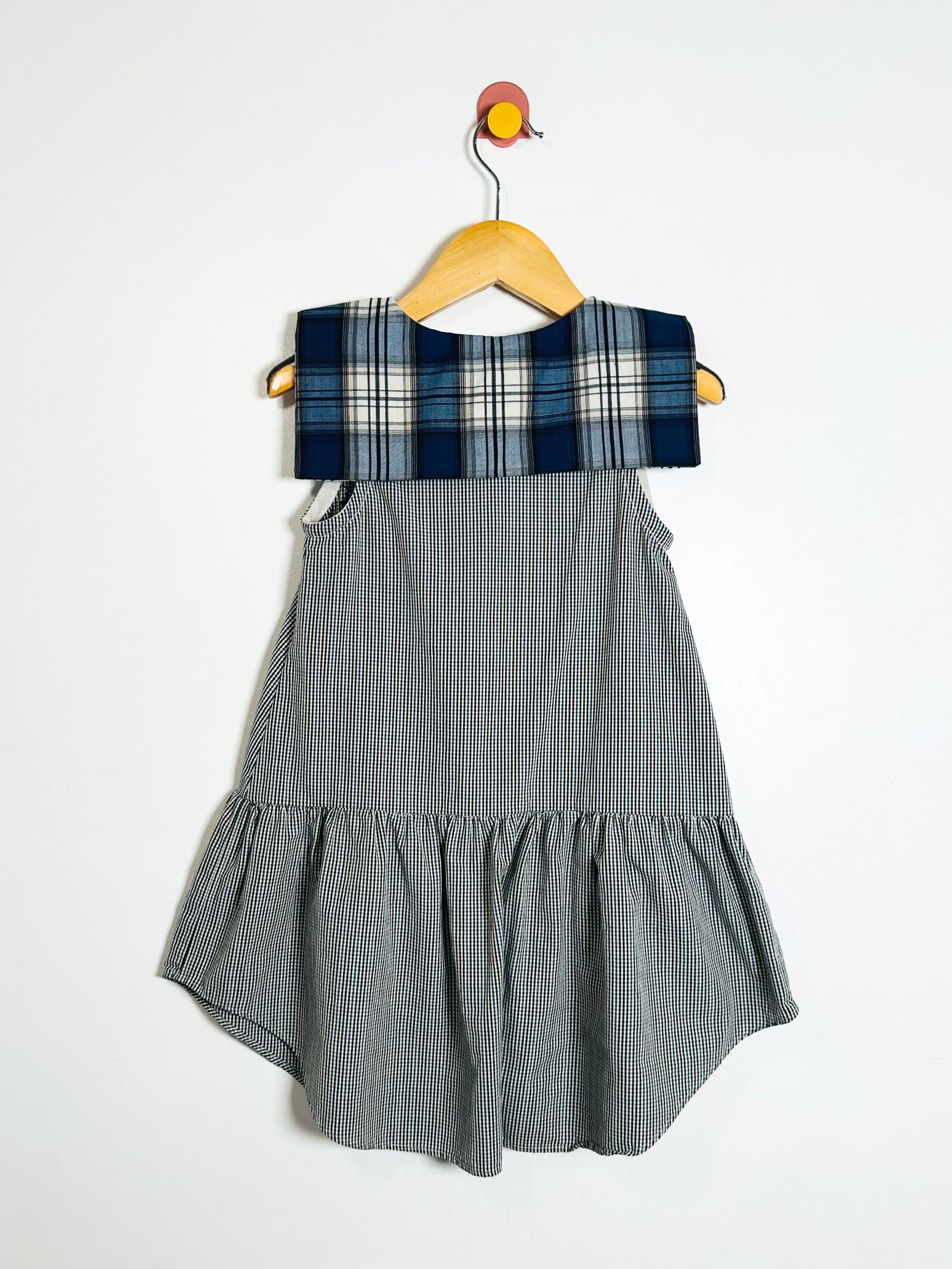 Gloria Upcycled Shirt Dress / 5Y