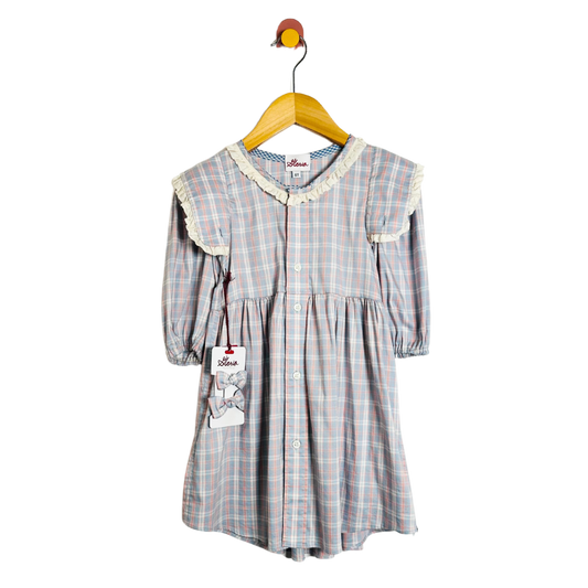 Gloria Upcycled Shirt Dress / 5Y