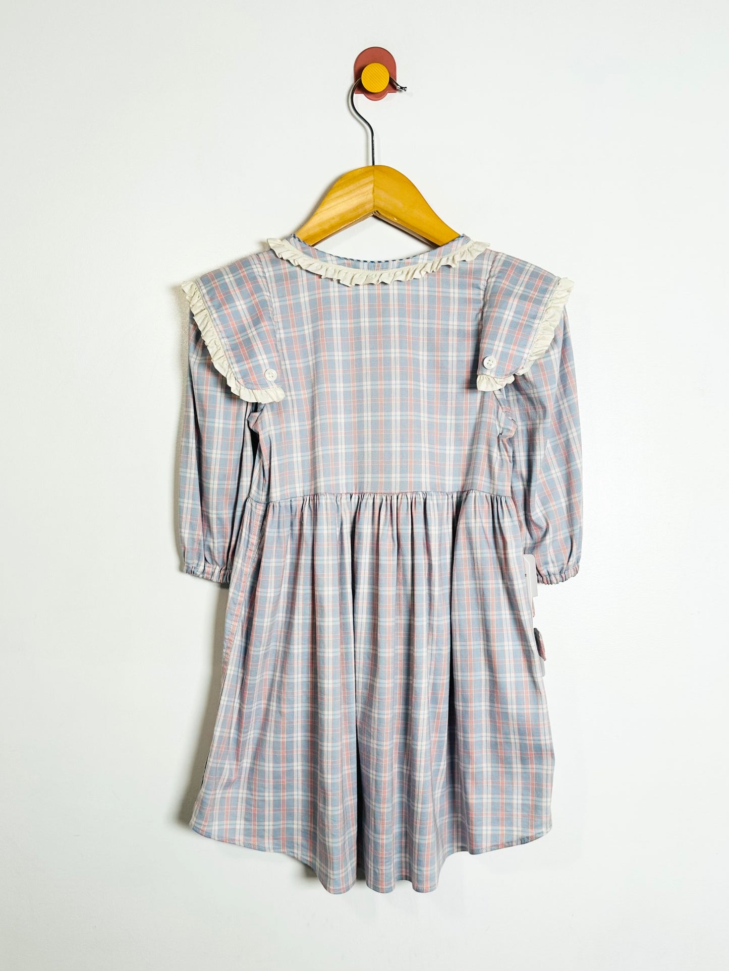 Gloria Upcycled Shirt Dress / 5Y