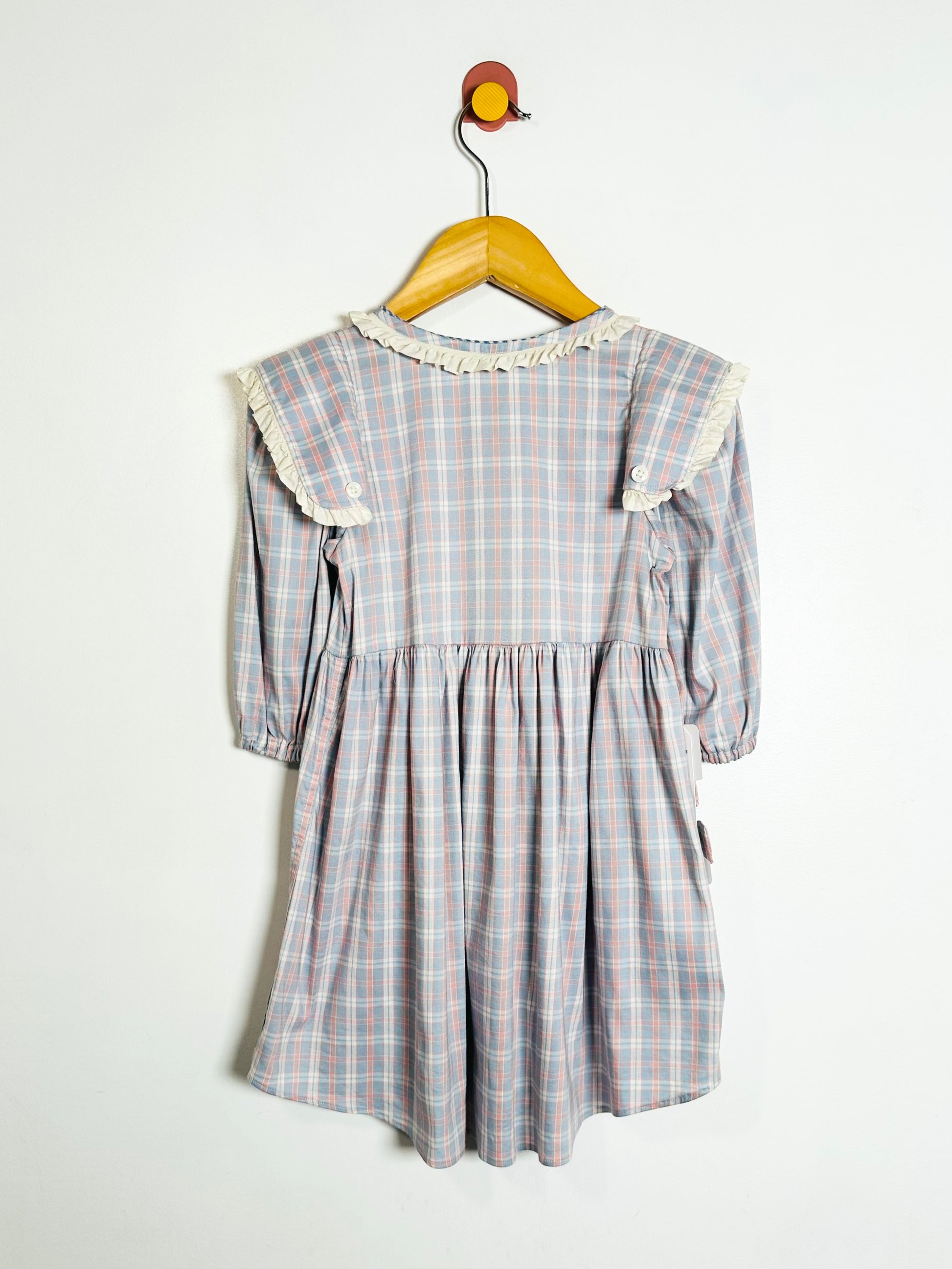 Gloria Upcycled Shirt Dress / 5Y