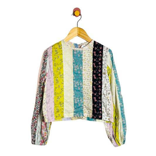Esther Patchwork Blouse / 10Y