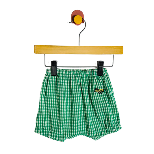 Bobo Choses Gingham Bubble Shorts / 6M