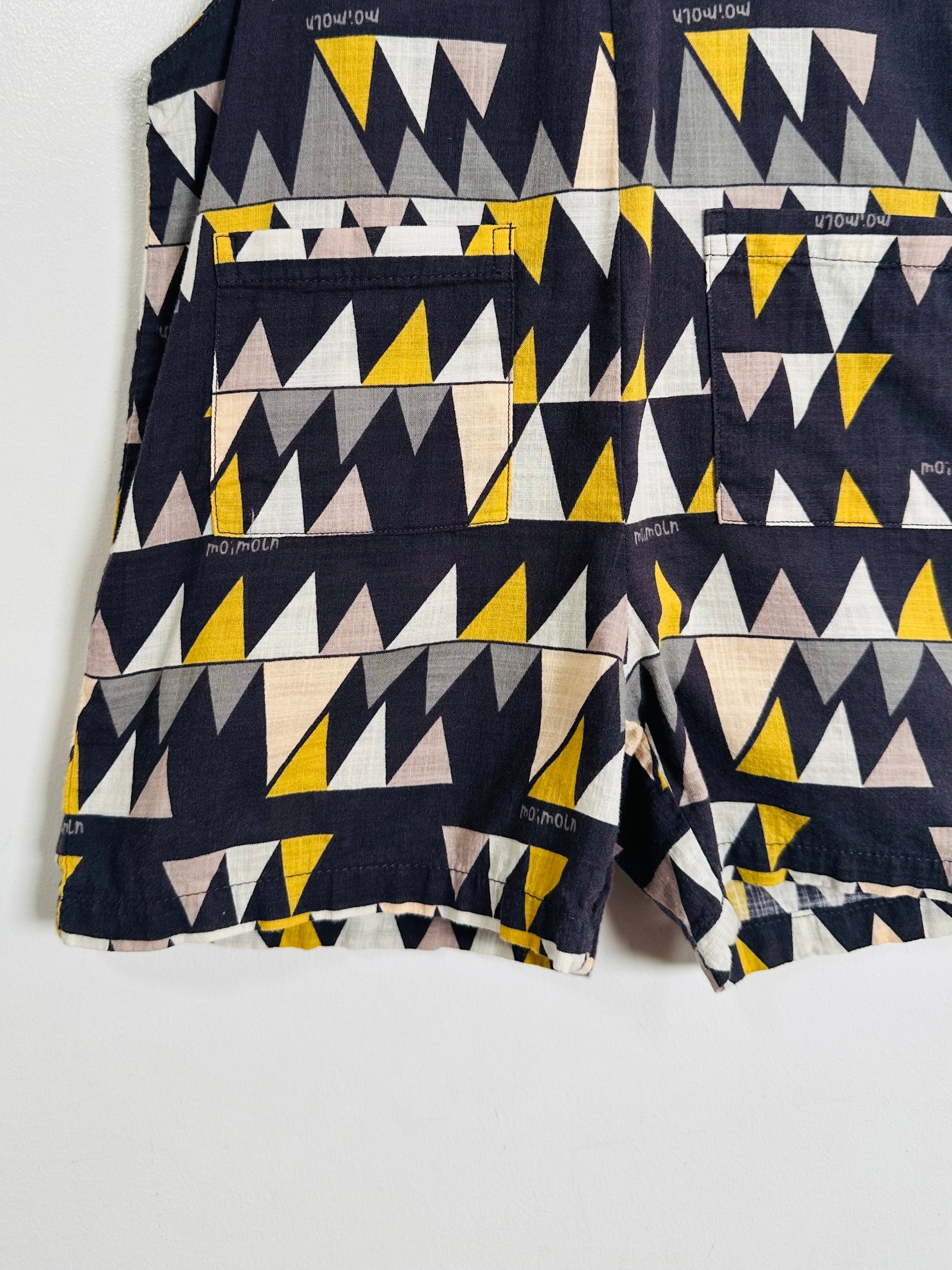 Moimoln Geometric Romper / 4Y