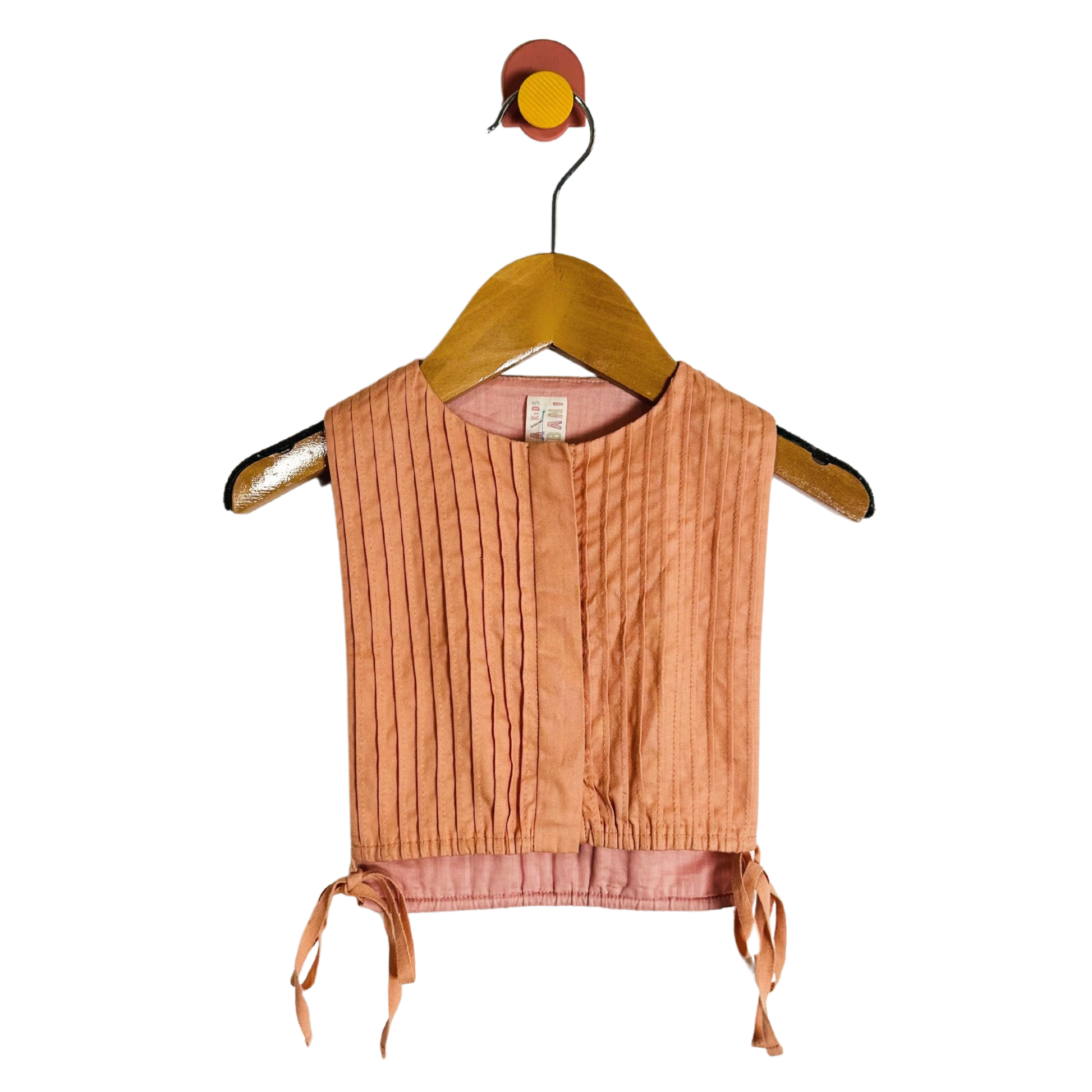 Tia Cibani Pintuck Bib / 3-4Y