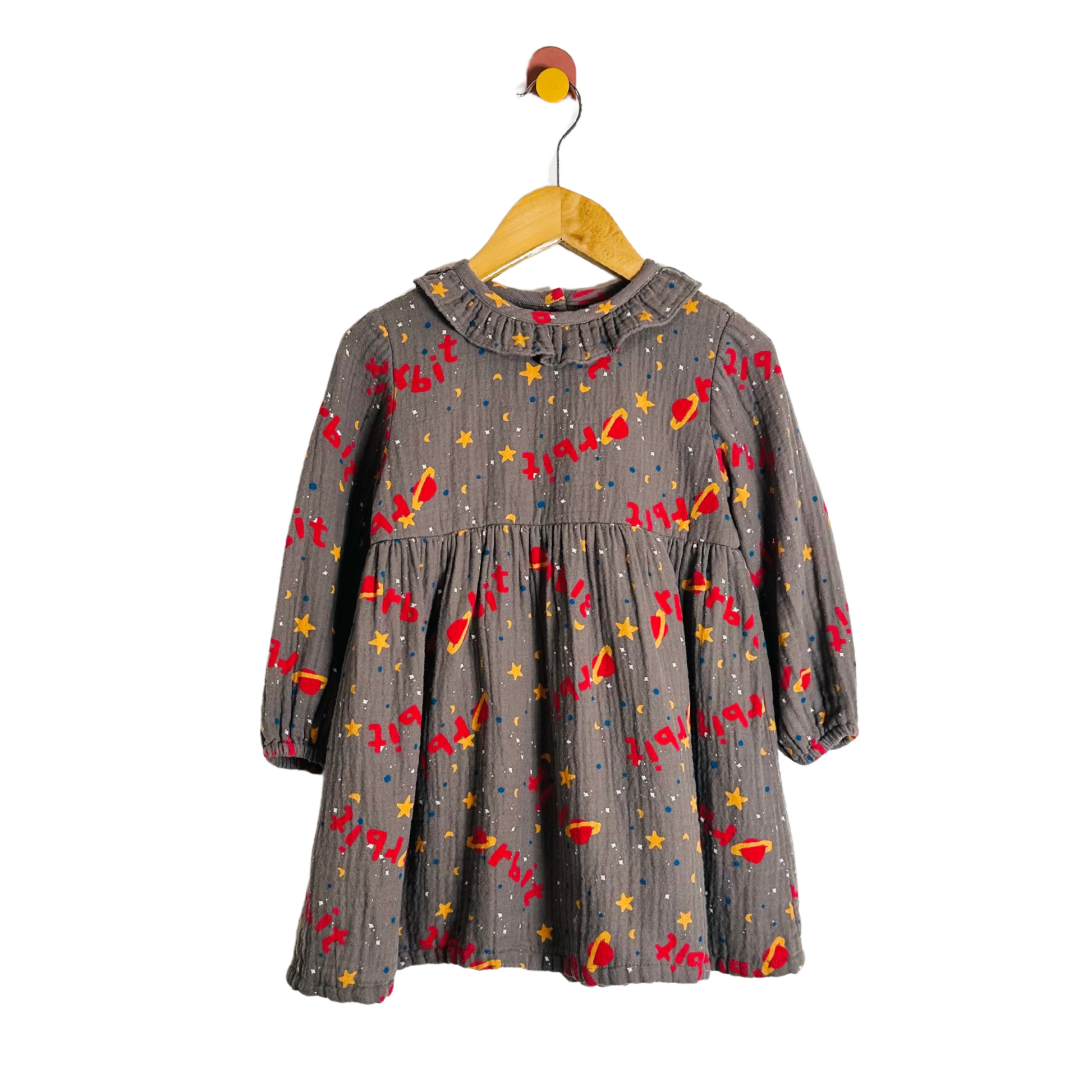 Jelly Mallow Orbit Dress / 4-5Y
