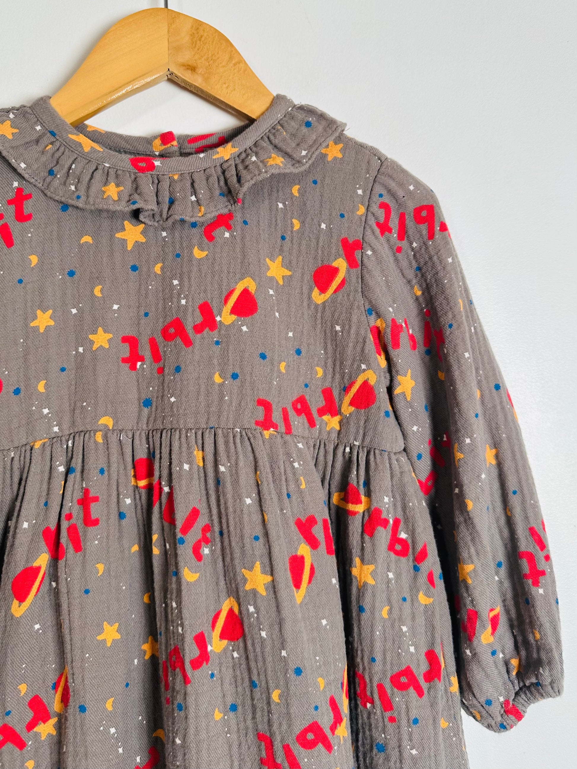 Jelly Mallow Orbit Dress / 4-5Y