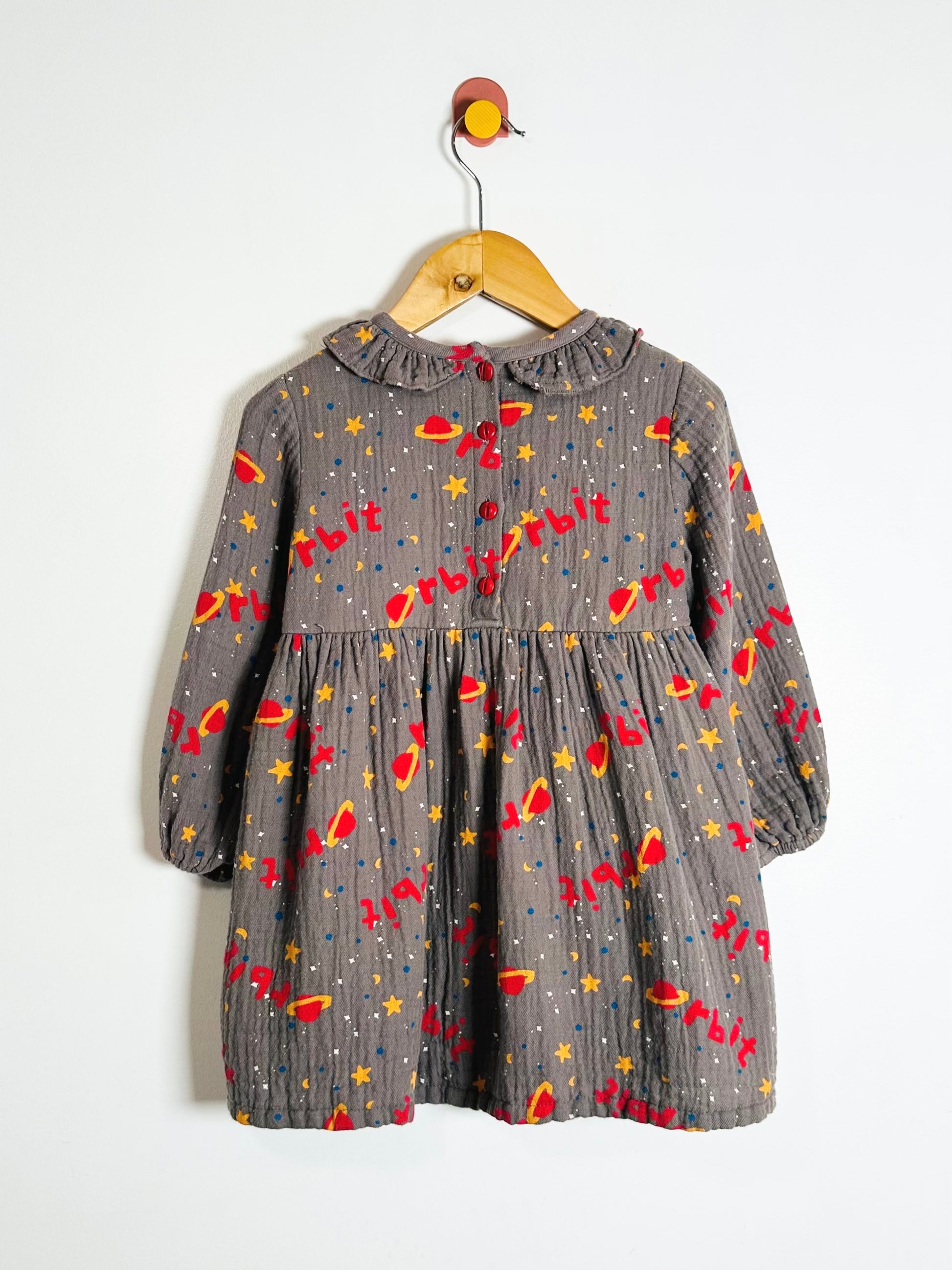 Jelly Mallow Orbit Dress / 4-5Y