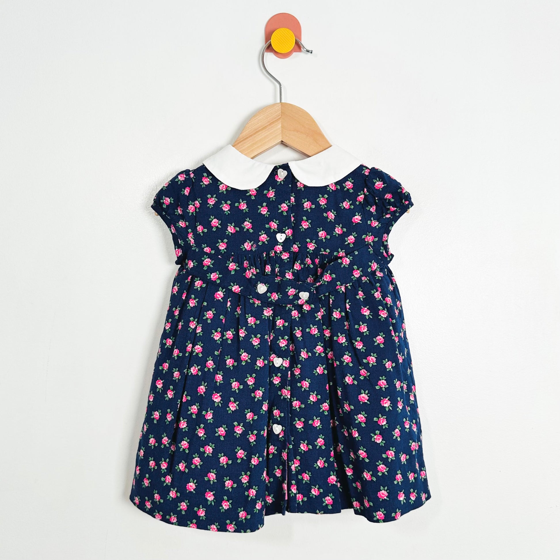 Question Everything Rose Dress / 9-12M