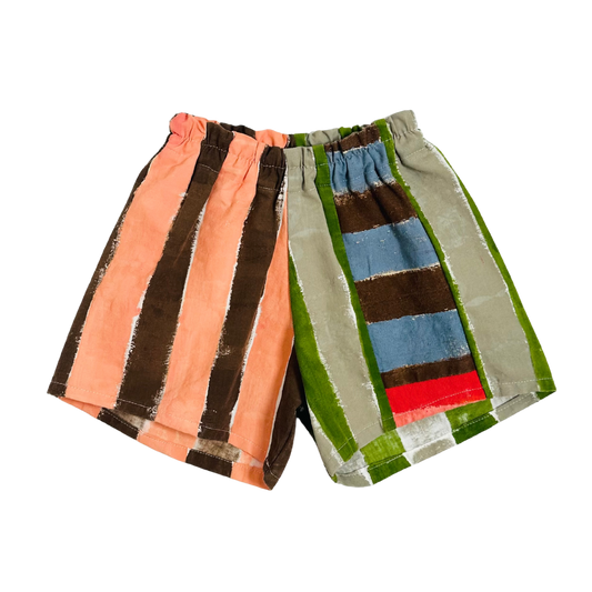 Upcycled Painter Shorts / 6-7Y