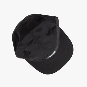 waterproof five-panel hat - coal