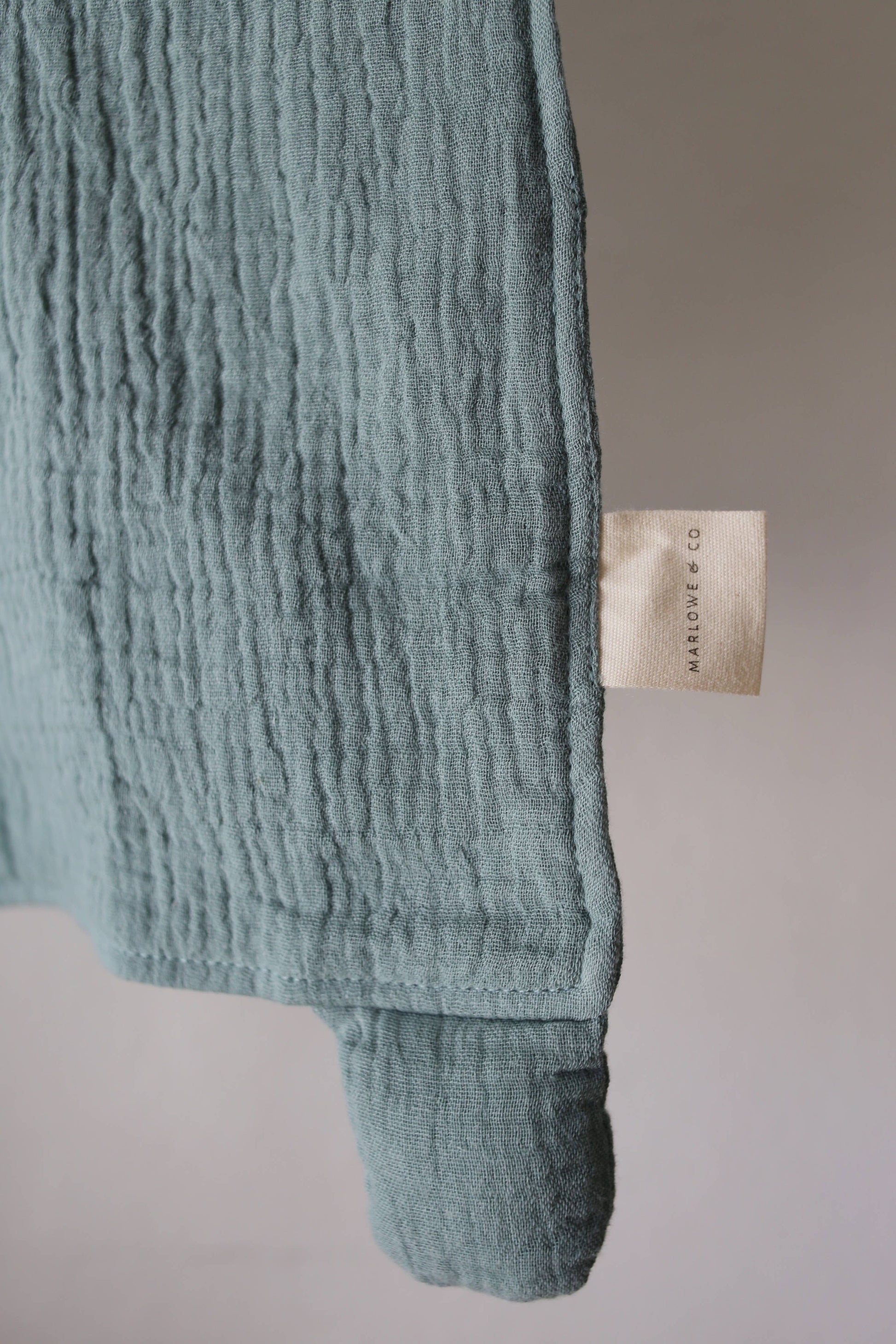 Marlowe & Co Sage Bunny Lovey Blanket