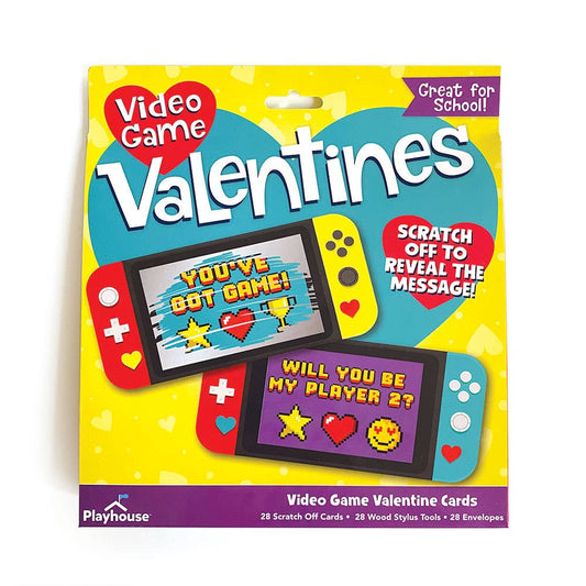 Paper House Productions - Video Game Scratch Off Valentines