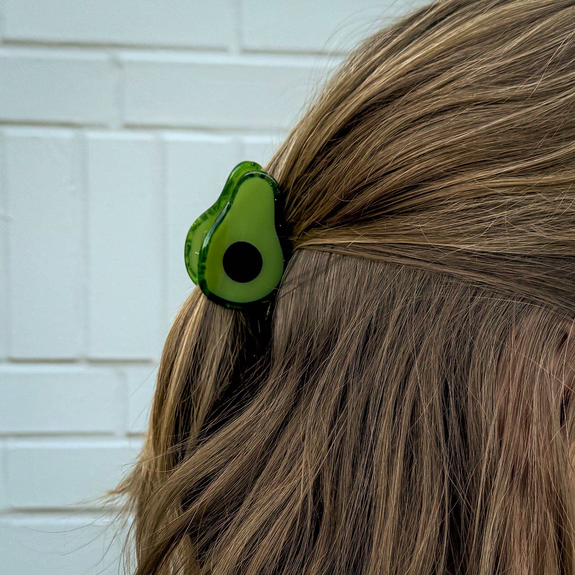 Jenny Lemons Mini Avocado Hair Claw