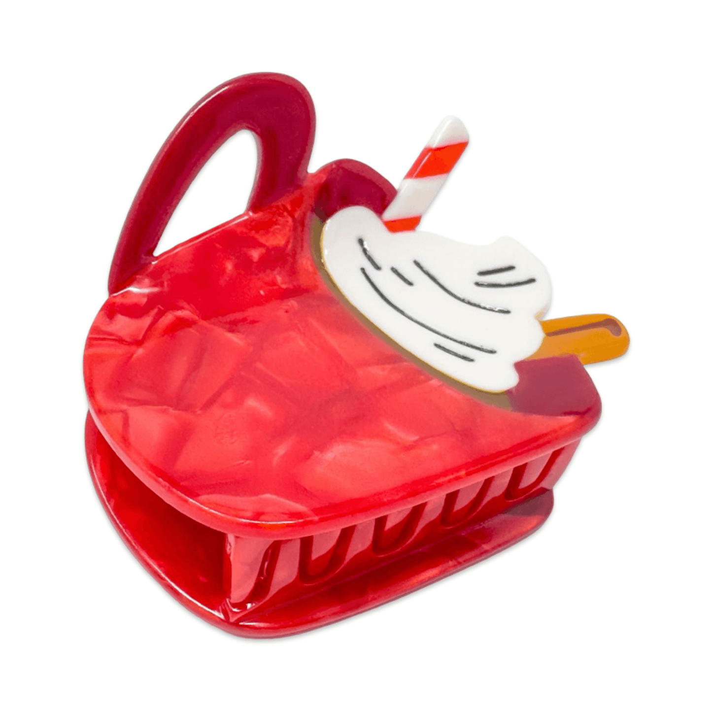 Jenny Lemons Midi Hot Cocoa Hair Claw Clip