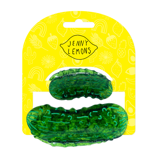 Jenny Lemons Pickle Mini & Me Hair Claw Set