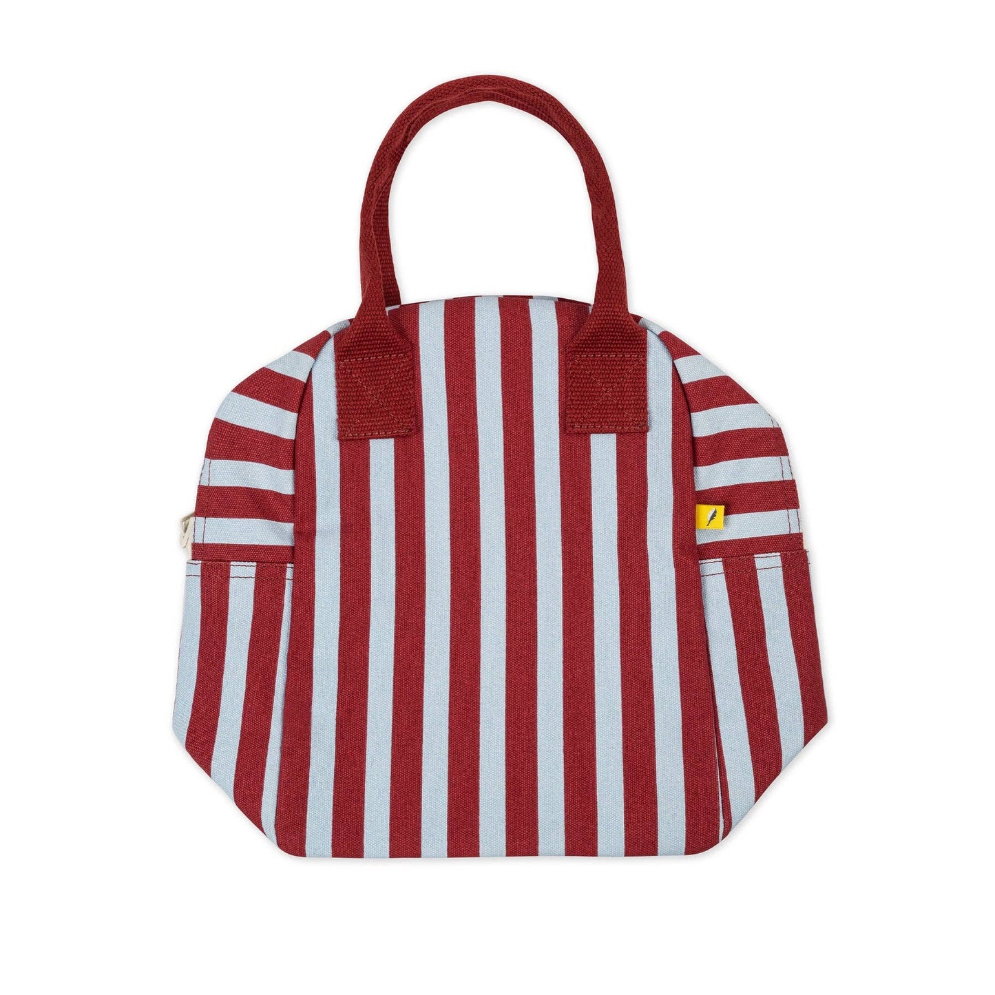 Fluf Zipper Lunch - Awning Stripe Chili Pepper