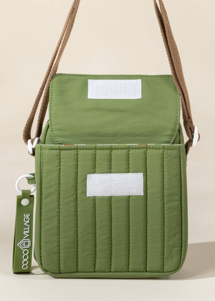 Coco Village Washable Nylon Crossbody Bag - Earthbound – PARACHUTE