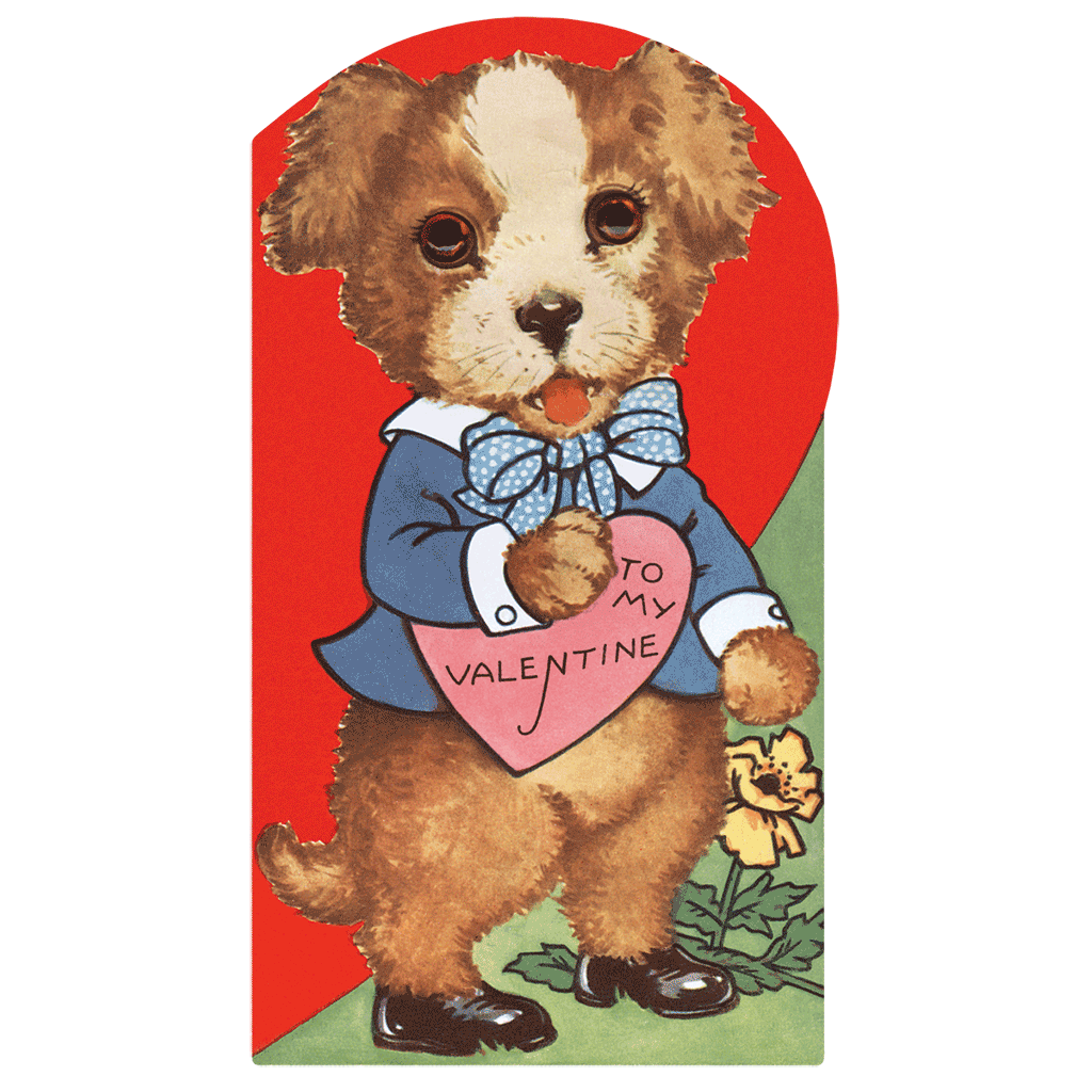 Laughing Elephant - Retro Valentines - Valentines Packet