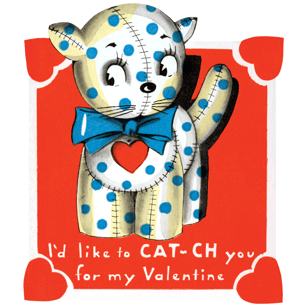 Laughing Elephant - Retro Valentines - Valentines Packet